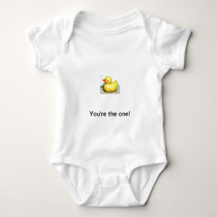 Rubber Duckie Cute Kids Toy Baby Bodysuit