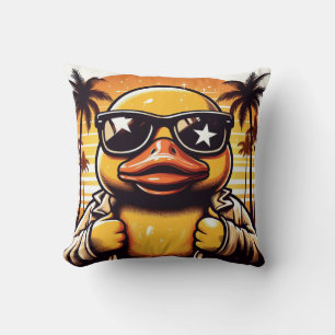 Rubber Duckie Duck  Cushion