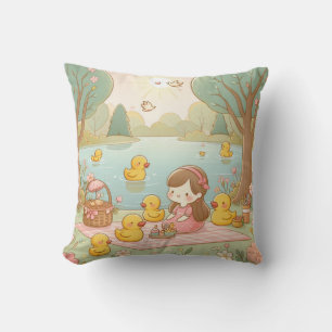 Rubber Duckie Duck  Cushion