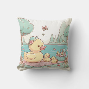 Rubber Duckie Duck  Cushion