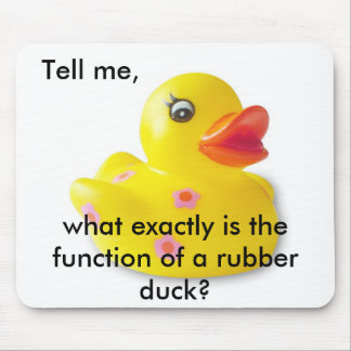 Rubber Duckie Mousepad