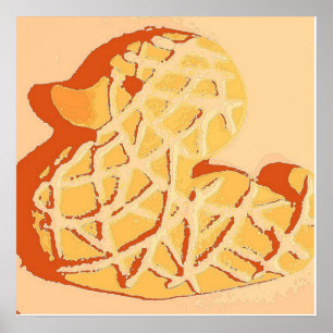 Rubber Duckie Pop Art Poster