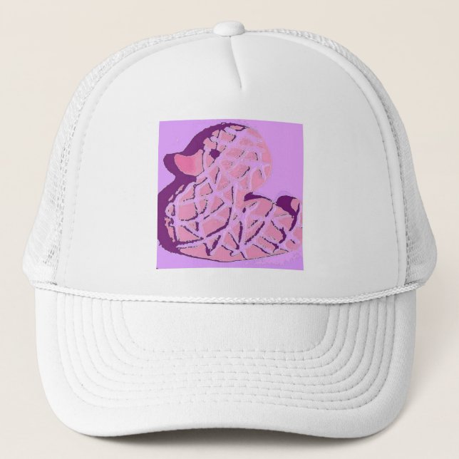 Rubber Duckie Pop Art Trucker Hat (Front)