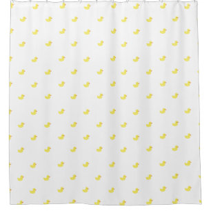 Rubber Duckies Shower Curtain