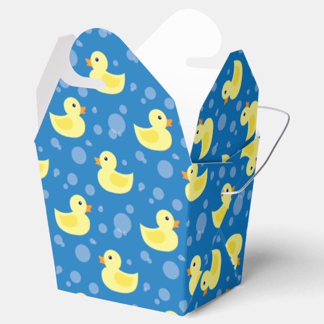 Rubber Ducks Favour Box (Opened)