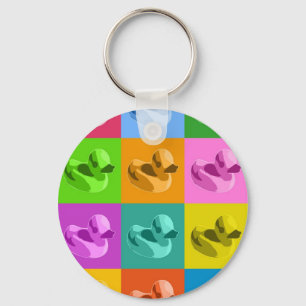 Rubber Ducks Key Ring