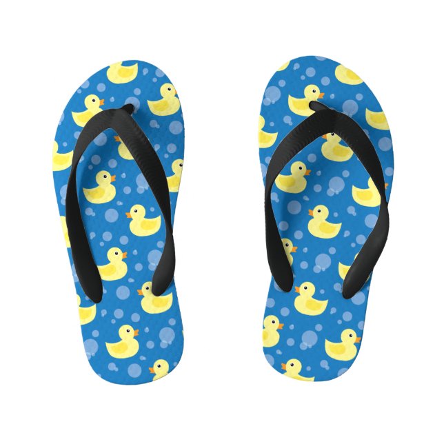Rubber Ducks Kid's Thongs (Footbed)