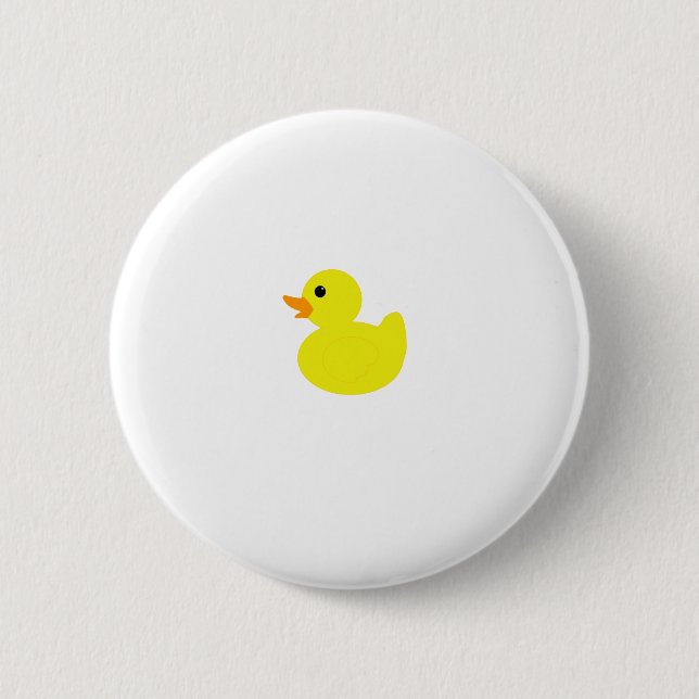 Rubber Ducky 6 Cm Round Badge (Front)