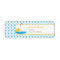 Rubber Ducky Address Label