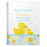 Rubber Ducky Baby Shower Guest Book