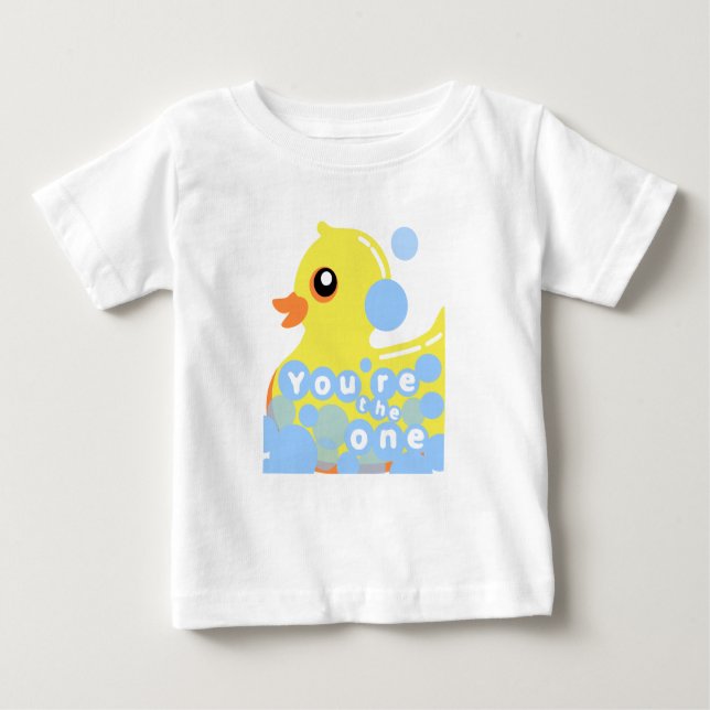 Rubber Ducky Baby/Toddler T-Shirt (Front)