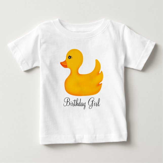 Rubber Ducky Birthday T-Shirt (Front)