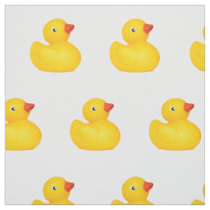 Rubber Ducky Duckies Kids Fabric
