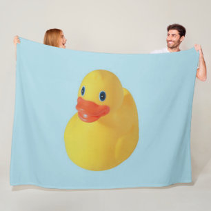 Rubber Ducky Fleece Blanket