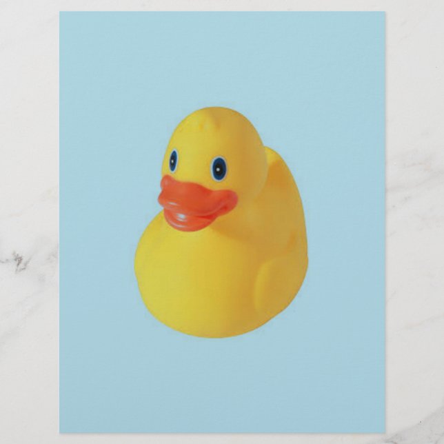 Rubber Ducky Flyer (Front)
