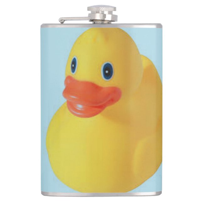 Rubber Ducky Hip Flask (Front)