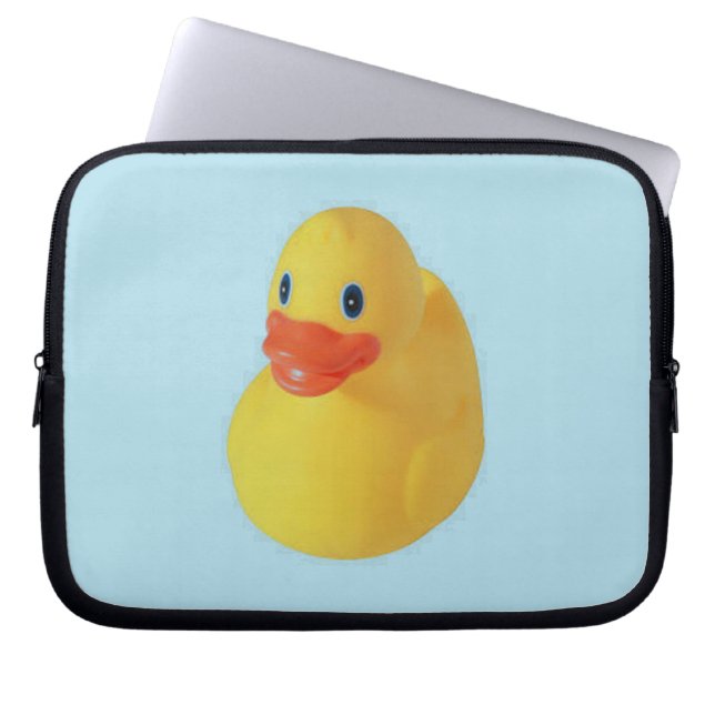 Rubber Ducky Laptop Sleeve (Front)