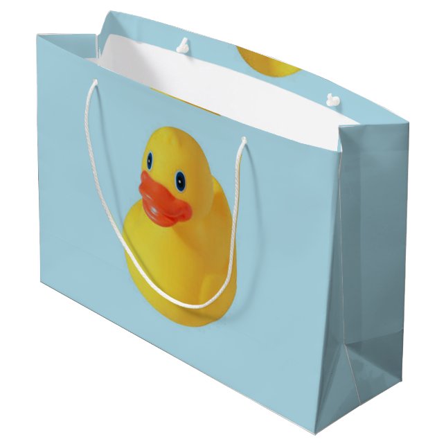 Rubber Ducky Large Gift Bag (Back Angled)