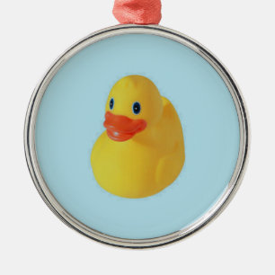 Rubber Ducky Metal Ornament