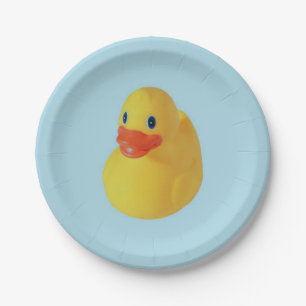 Rubber Ducky Paper Plate