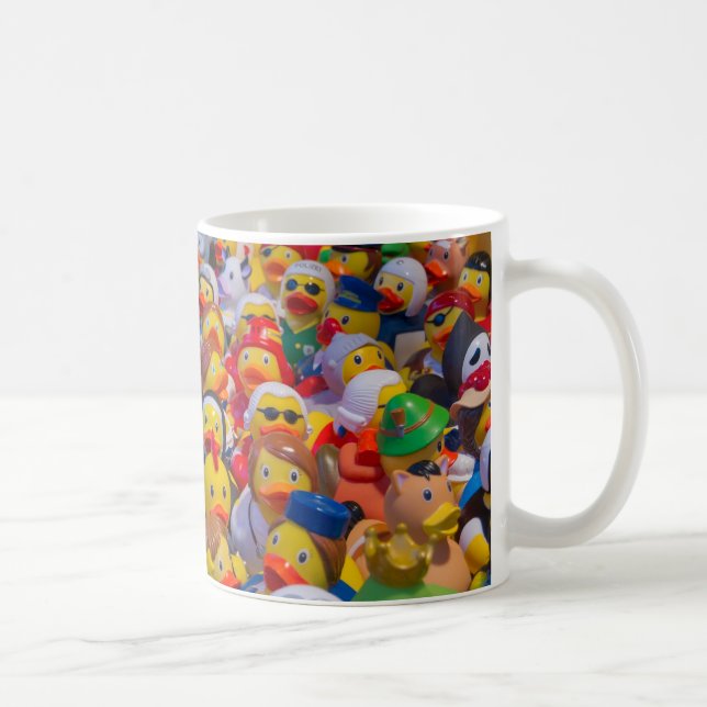 Rubber Ducky Parade Coffee Mug (Right)