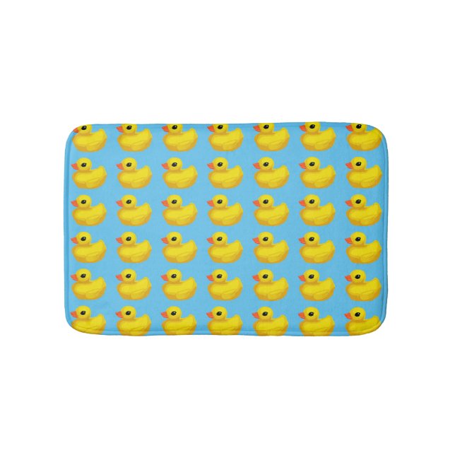 "Rubber Ducky" (Pattern) Bath Mat (Front)