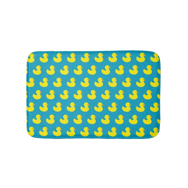 Rubber Ducky Pattern Bath Mat (Front)