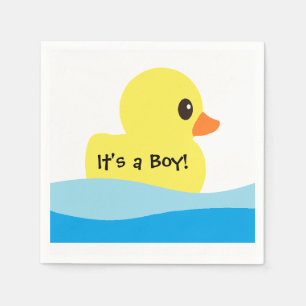 "Rubber Ducky" Personalised Paper Napkins