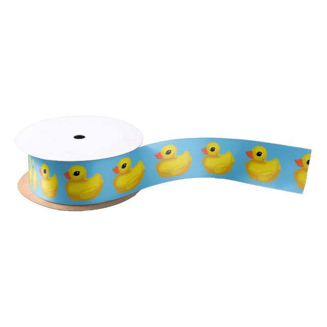 "Rubber Ducky" Satin Ribbon (Spool)