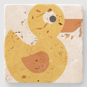 rubber ducky stone coaster