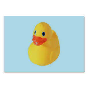 Rubber Ducky Table Number