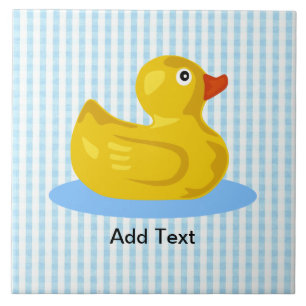 Rubber Ducky Template Ceramic Tile