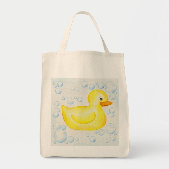 Rubber Ducky tote bag (Front)