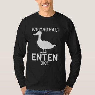 Rubber Ducky Yellow Duck Ich Mag Halt Ducks Okay T-Shirt