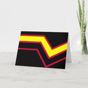 Rubber / Latex Pride Flag Card