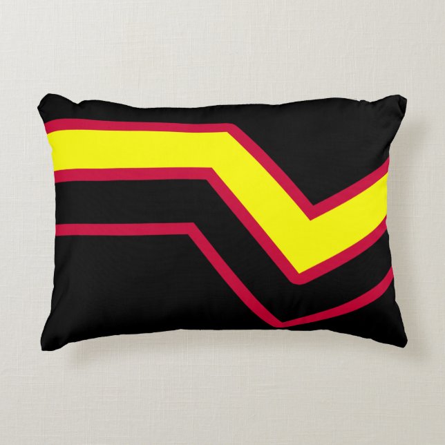 Rubber / Latex Pride Flag Decorative Cushion (Front)