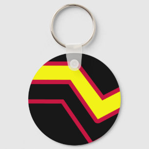Rubber / Latex Pride Flag Key Ring