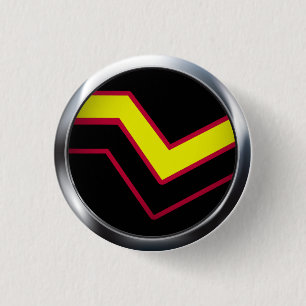 RUBBER LATEX PRIDE MEDALLION 3 CM ROUND BADGE