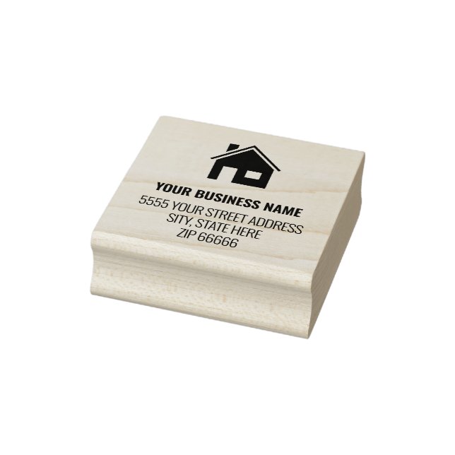Rubber Stamp Example Add Your Name Return Address (Stamp)