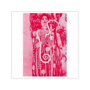 RUBBER STAMP : GUSTAV KLIMT : HYGIEIA