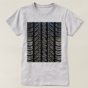 Rubber Tire Style Automotive Texture T-Shirt