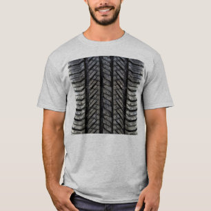 Rubber Tire Style Automotive Texture T-Shirt
