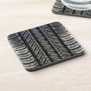 Rubber Tire Thread Automotive Style Decor Coaster