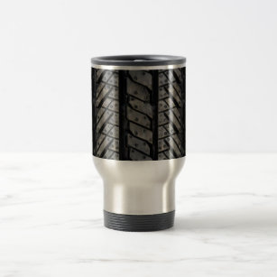Rubber Tire Thread Automotive Style Decor Travel Mug
