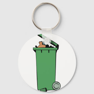Rubbish Bin Key Ring