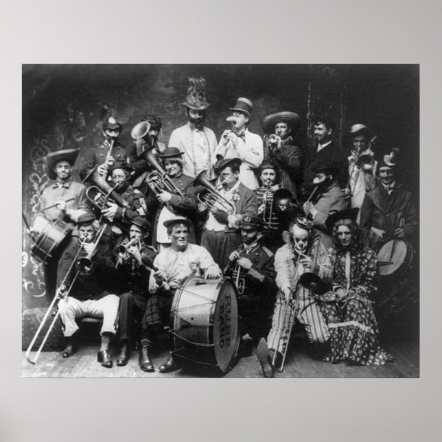 Rube Band, 1908 Poster (Front)