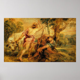 Rubens - Mercury And Argus 1636 Poster