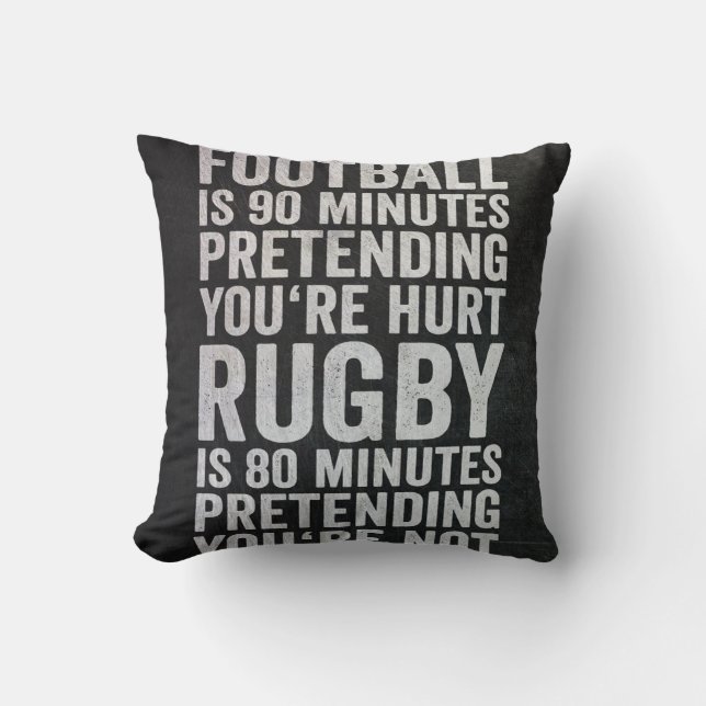 Rubgy Football Comparev Cushion (Front)