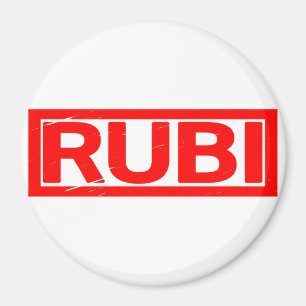 Rubi Stamp Magnet