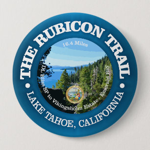 Rubicon Trail (OBP) 10 Cm Round Badge